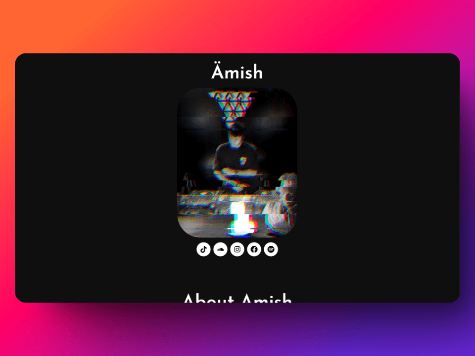 amish website